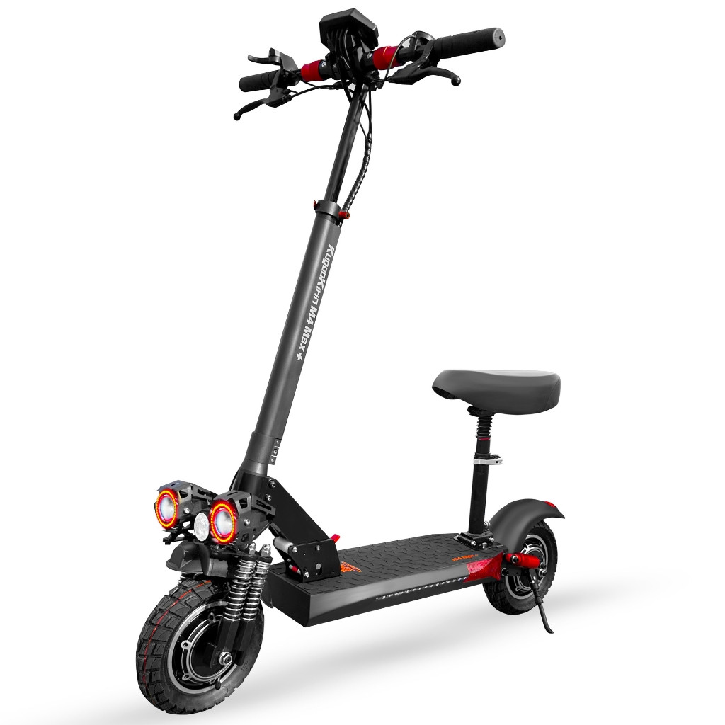 Електросамокат KUGOO M4 Max+ Plus NFC key | Dual motor 23Ah 2000W з сидінням (2025), фото 1