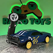 Машинка для дрифту на радіоуправлінні DODGE STRONG NEON Синій | Дрифт машинки на пульті управління | Дрифтова машина, фото 2