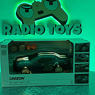 Машинка для дрифту на радіоуправлінні DODGE STRONG NEON Синій | Дрифт машинки на пульті управління | Дрифтова машина, фото 7