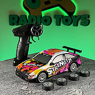 Машинка для дрифту на радіоуправлінні Strength Рожева | Дрифт машинки на пульті управління | Дрифтова машина на радіокеруванні, фото 3