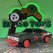 Машинка для дрифту на радіоуправлінні DODGE TURBO NEON Чорний | Дрифт машинки на пульті управління | Дрифтова машина, фото 3