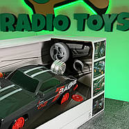 Машинка для дрифту на радіоуправлінні DODGE TURBO NEON Чорний | Дрифт машинки на пульті управління | Дрифтова машина, фото 7