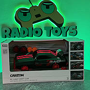 Машинка для дрифту на радіоуправлінні DODGE TURBO NEON Чорний | Дрифт машинки на пульті управління | Дрифтова машина, фото 2