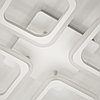 LED люстра ROOM 60W 4S WHITE біла Luminaria світлодіодна з пультом та керуванням зі смартфона APP 388×388×73мм, фото 7