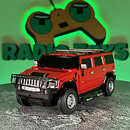Джип на радіоуправлінні Hummer LUX Червоний | Машинка Хамер на пульту | на акумуляторі, фото 2
