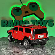 Джип на радіоуправлінні Hummer LUX Червоний | Машинка Хамер на пульту | на акумуляторі, фото 7