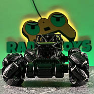 Джип трюковий на радіоуправлінні Climbing King Золотий | Машинка на пульту на акумуляторі, фото 7