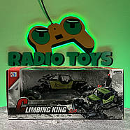 Джип трюковий на радіоуправлінні Climbing King Золотий | Машинка на пульту на акумуляторі, фото 3