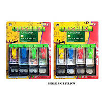 Гроші 929-055 (192/2) 2 види, банкноти, монети, каса, картка, на листі