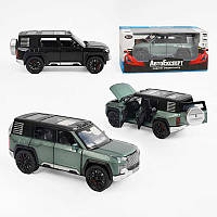 Джип 16744 (48/2) "Авто Експерт" 2 види, металопластик, 1:32, звук, світло, інерція, відкриваються двері, в коробці