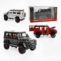 Джип RS-50164 (36) "Авто Експерт", 3 кольори, металопластик, масштаб 1:22, світло, звук, інерція, відчиняються двері, багажник та