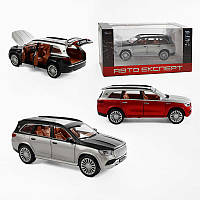 Джип RS-50479 (36/2) "Авто Експерт", 3 кольори, металопластик, масштаб 1:22, світло, звук, інерція, відчиняються двері, багажник,