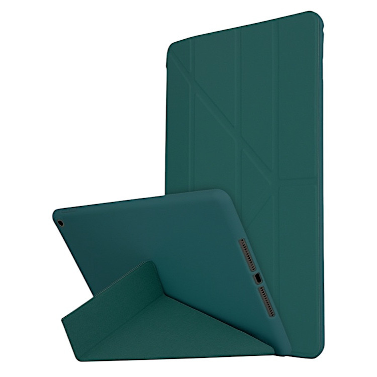 Чохол Origami (ромб) для iPad 10.2 (2019/20/21)/Air 10.5/pro 10.5 (2017) pine green