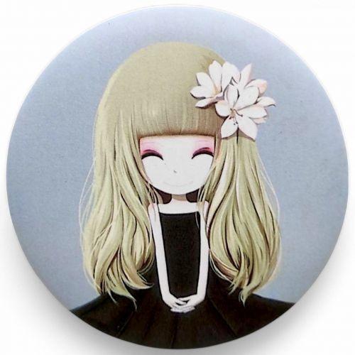 Люстерко двостороннє кругле "Лялька" [tsi258624-TSI], фото 1