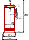 Професійний прес 20 тон із ручним і повітряним керуванням, Прес пневмогідравлічний 20 т., фото 6
