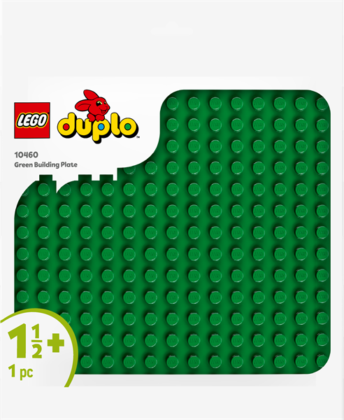Конструктор LEGO DUPLO Зелена будівельна пластина 1 деталь (10460)