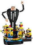 Конструктор LEGO Despicable Me 4 Гру та міньйони з кубиків 839 деталей (75582), фото 5