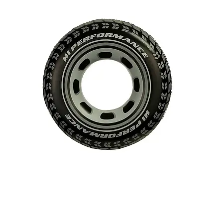 Надувне коло Intex 59252 «Шина», 91 см, фото 1