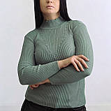 Гольф жіночий м'ятний (водолазка). One Size, фото 3