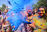 Фарба Холі (Гулал), Голуба, 50 грам, суха порошкова фарба для фестивалів, Фарби холі, фото 7