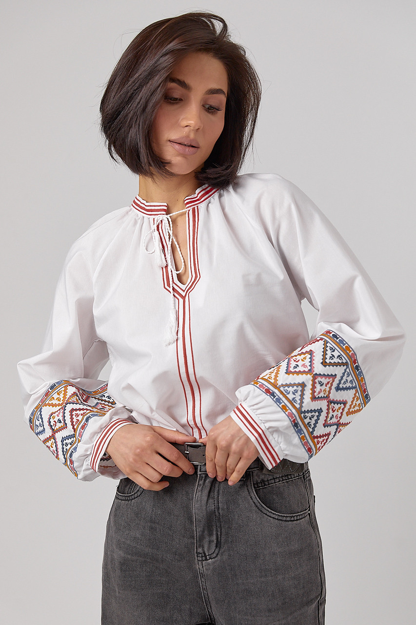 Жіноча блузка вишита, фото 1