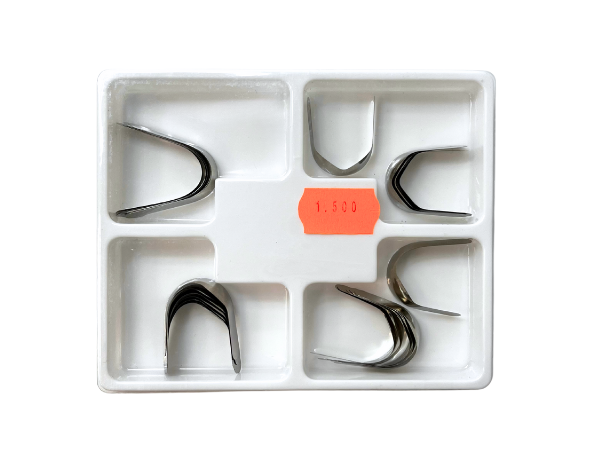 Набір матриць метал. контурних для премолярів №1.500 50 мкм, фото 1