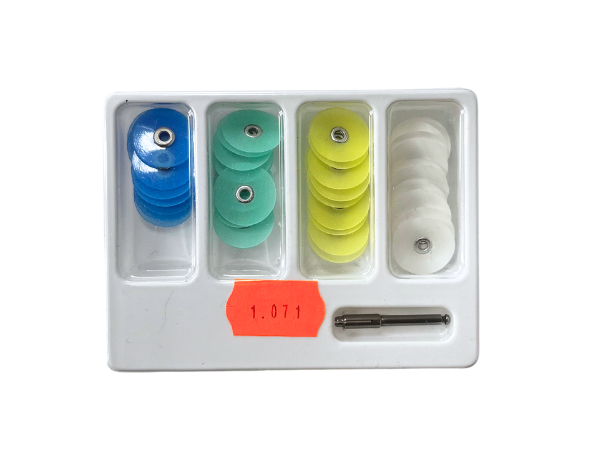 Диски шліфувальні з металевою втулкою No1.071 набір, фото 1