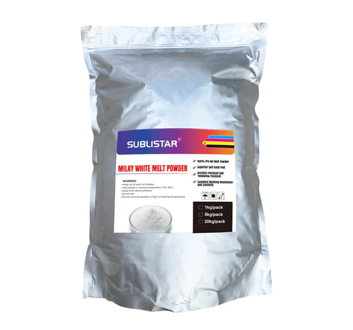 SUBLISTAR DTF Milky Hot Melt Powder клей поліуретан молочний порошковий, фото 1