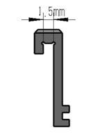 EOT Blade Holder (For Blade E19-7) ( (Part Code - 1.10.01.0007828)