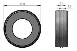 Creasing Wheel 4  (Part Code - 1.10.01.0009520)