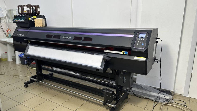 Широкоформатний рулонний уф принтер-катер Mimaki UCJV300-160, фото 1