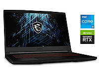 Ігровий ноутбук Б-клас MSI Thin GF63 12VE/ 15.6" 1920x1080/ i5-12450H/ 8GB RAM/ 512GB SSD/ RTX 4050 6GB