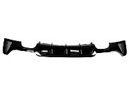 Дифузор ( заднього бампера ) Чорний глянець ( M-Performance ) 00-00 на BMW 4 Series F32 / F33 2013-2020 року