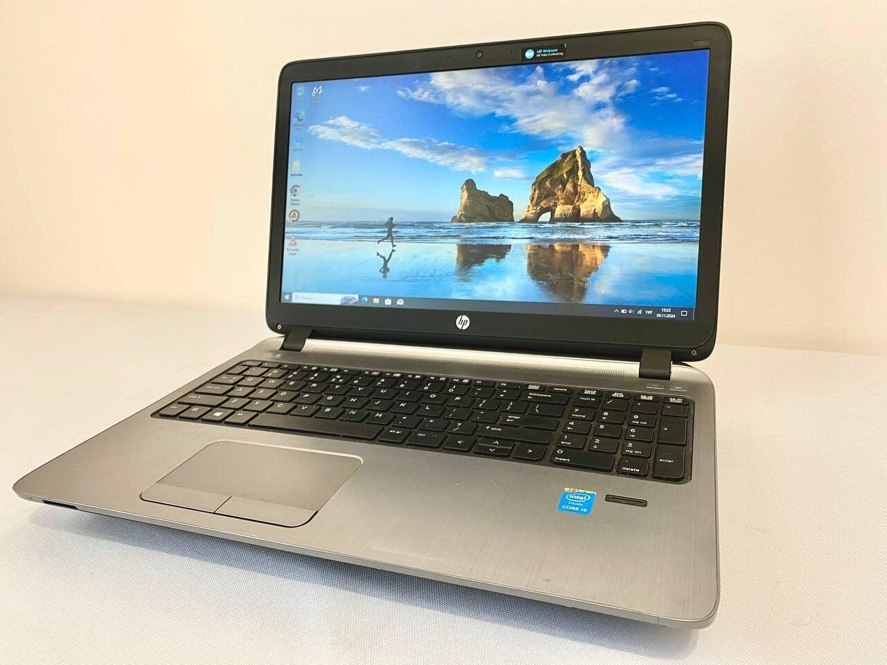 Б/в Ноутбук Б-клас HP ProBook 450 G2 15.6" 1920x1080| Core i5-4210U| 8 GB RAM| 240 GB SSD| HD 4400