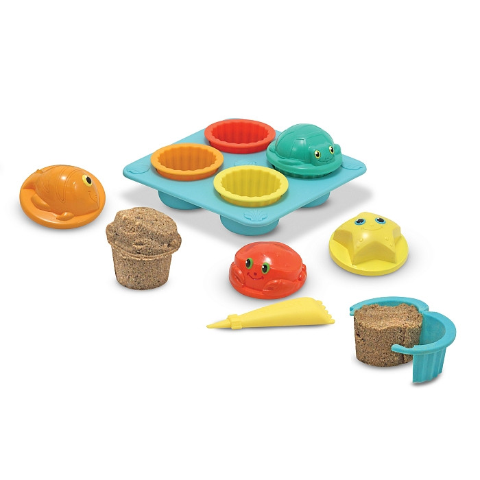 Розвиваючий набір для піску Форми для кексів (12 шт) від Melissa & Doug