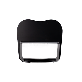 Лійка чорна до системи фільтрації кабінетного типу Eva