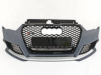 Передній бампер  ( в стилі RS3 ) на Audi A3 8V 2012-2016 року