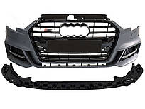 Передній бампер ( в стилі S3 ) на Audi A3 8V 2016-2020 року