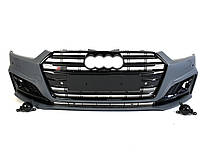 Передній бампер ( в стилі S5 ) V1 на Audi A5 B9 2016-2020 року