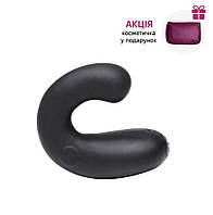 Преміум вібратор Je Joue - G-Kii Black з регульованим вигином та глибокою вібрацією + подарунок косметичка