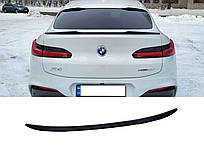 Спойлер Чорний глянець ( стиль X4M ) на BMW X4 G02 2018-2022 року