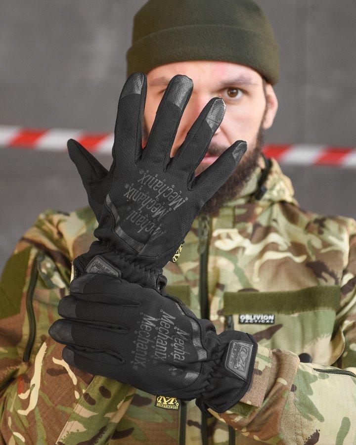 Тактичні рукавички Mechanix "The Original® Covert Gloves" black НП5238