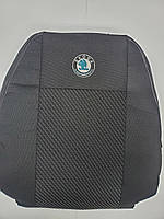 Авточохли на SKODA Octavia (суцільна спинка)