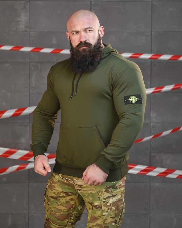Худі Stone island олива НП5216