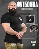 Тактична ХЛОПКОВА футболка NECRONIMICON скелет black НП5204, фото 7