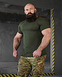 Трикотажна футболка LEXION oliva НП4975, фото 2