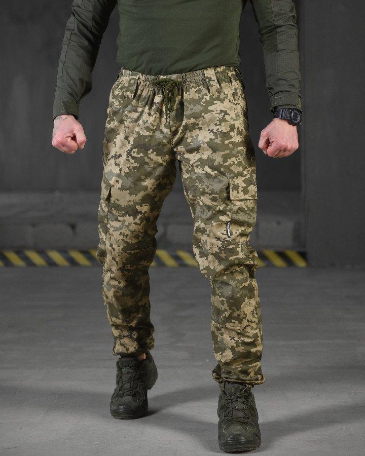 Тактичні штани джогери 7.62 піксель НП4905
