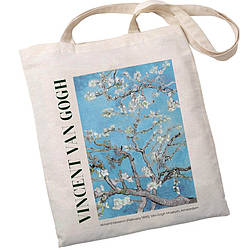 Екошопер BookOpt BK4098 Vincent Van Gogh Almond Blossom бежевий