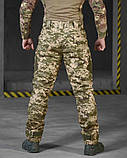 Зимові тактичні штани FROZEN піксель на флісі ВТ3786, фото 3