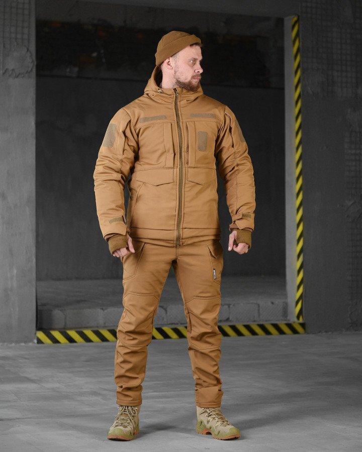 Зимовий тактичний костюм 7.62 MANHETEN койот ТР6415